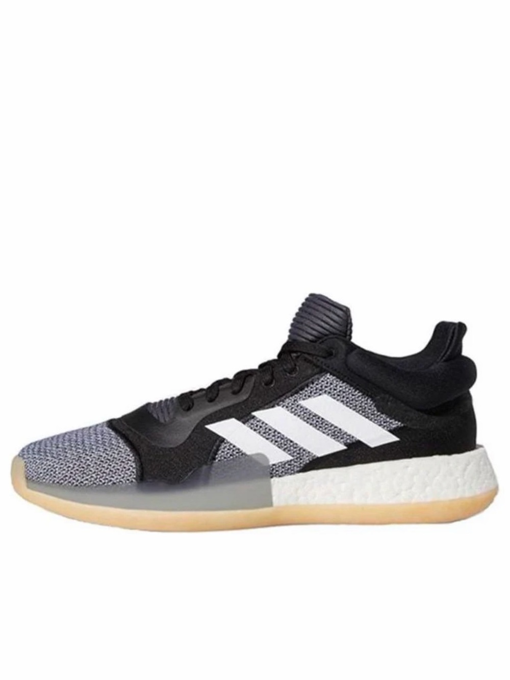 adidas Marquee Low Boost, ‘Black Gum’ (Black, Grey & White)